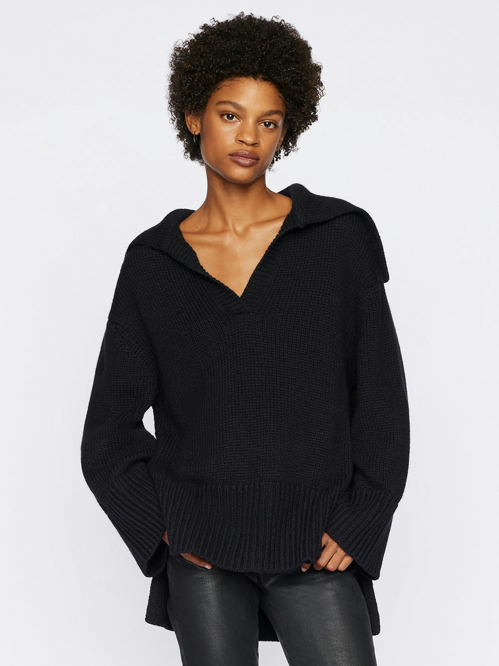 sweater front view